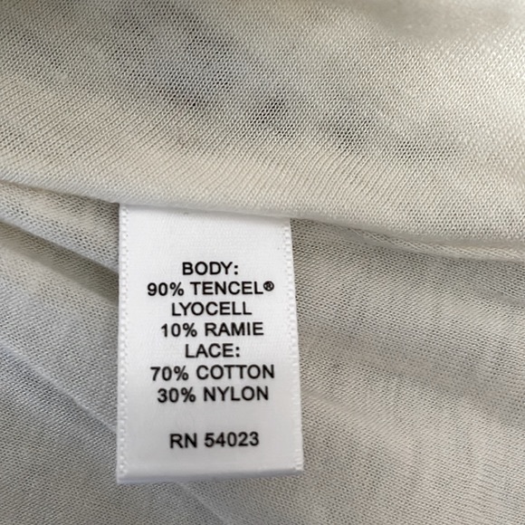 Banana Republic Lace Front Fully Lined Long Sleeves Open Front Light Cardigan S - Picture 11 of 13